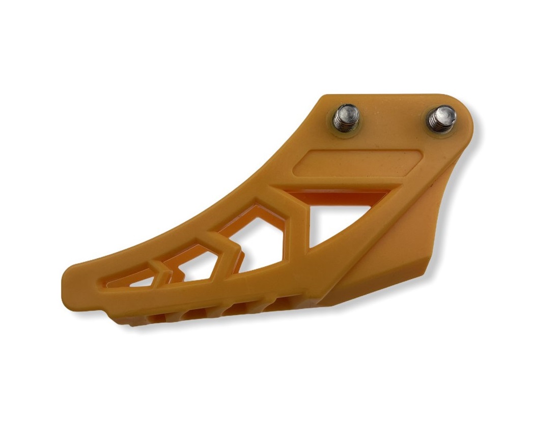 Prowadnica łańcucha plastikowa żółta pitbike MRF 80 120 140 Kayo 125 140