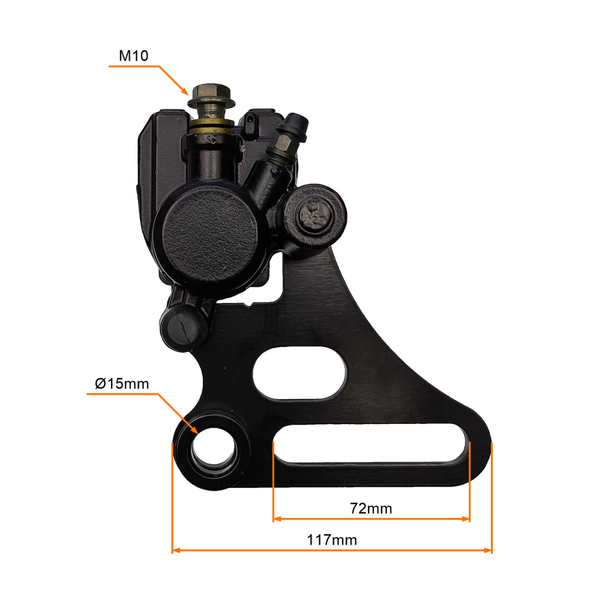 Zacisk hamulcowy tył cross pitbike MRF Kayo Pitgang Diabolini Mikilon