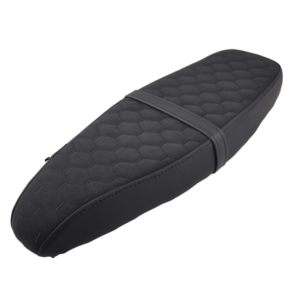 Siedzenie pikowane honeycomb czarne + czarne szwy Simson S50 S51 S70 DPR