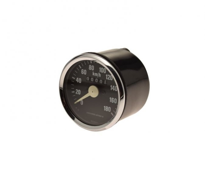 Licznik prędkościomierz Jawa 634 640 180km/h chrom