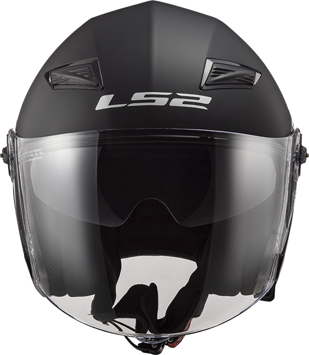 Kask LS2 z Szybą przyciemniającą Otwarty na Skuter OF569 Track MAT