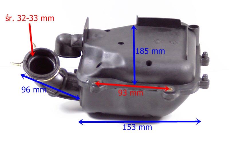 Filtr powietrza do skutera Barton Firefox