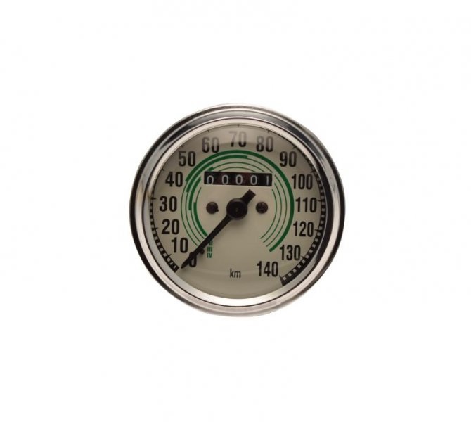 Licznik prędkościomierz Jawa 250 350 140km/h biały