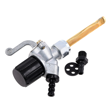 Kranik paliwa Simson MZ ETZ odstojnik mosiądz + zestaw naprawczy