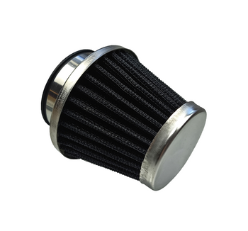 Filtr powietrza stożek chrom 46mm motocykl quad atv