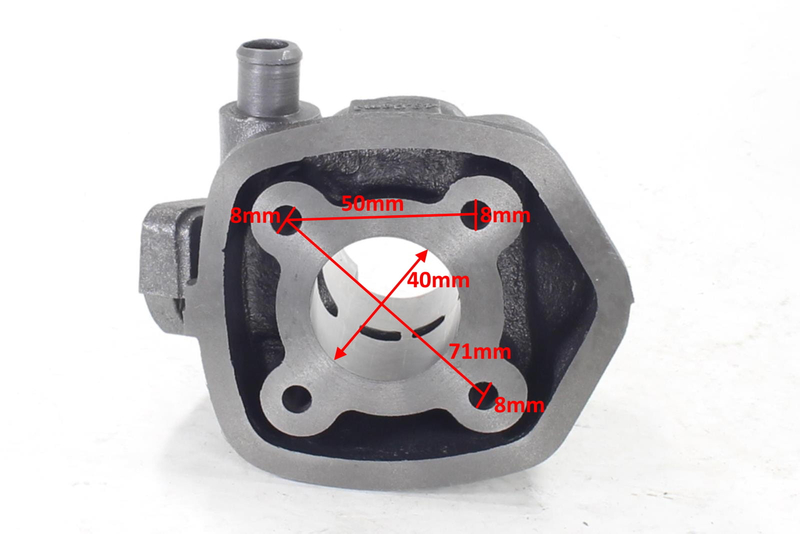 Cylinder skuter 2T 50 Minarelli Aprilia SR50 Yamaha Aerox BWS Noes LC Woda