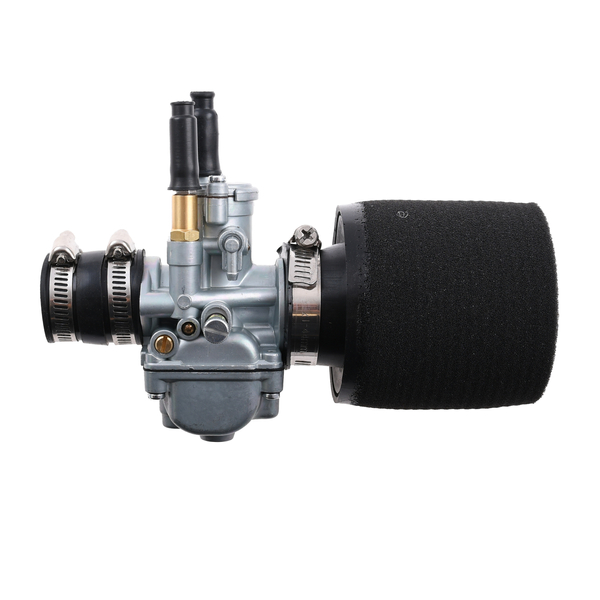 Gaźnik WSK 125 21mm + króciec + filtr powietrza gąbka ssanie na linkę Delux