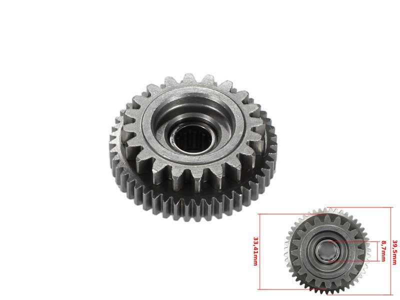Zębatka rozrusznika mała 2t skuter Junak Barton CPI Keeway