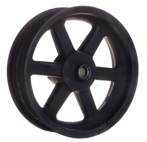 Obręcz koła 12x3,50 przód czarny mat cpi aragon 50