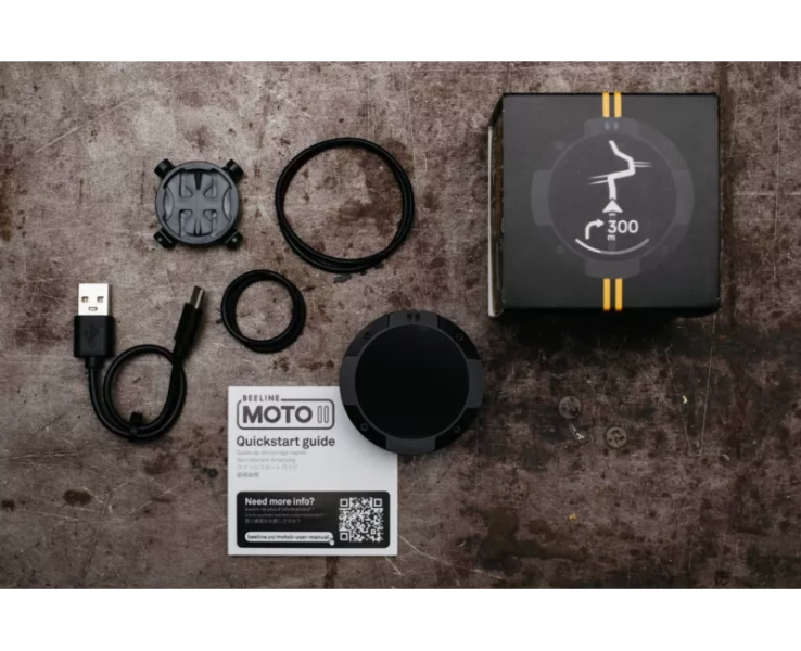 Nawigacja motocyklowa kompas Beeline Moto II Metl Gun bluetooth IP67