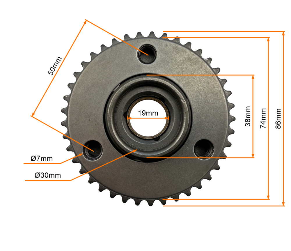 Bendix sprzęgło rozrusznika z wolnym kołem motorower 154FMI 4T ATV 110 125