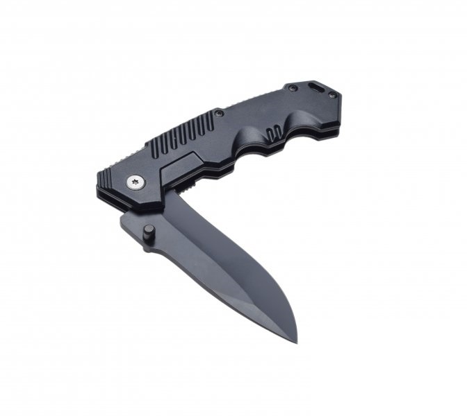 Nóż składany czarny 199mm