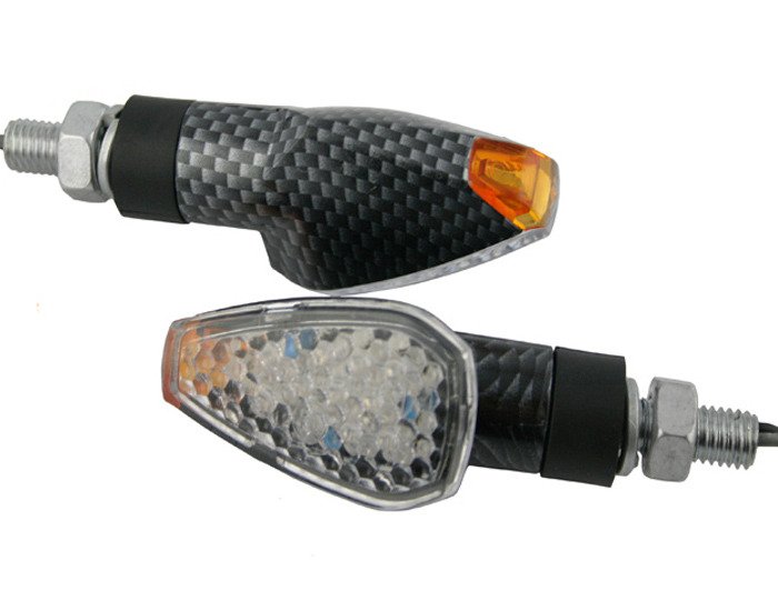 Kierunkowskaz led 12v strzałka M8 homologacja 