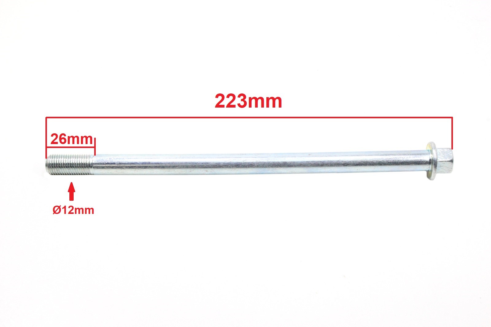 Oś ośka koła przód cross 50 70 110 125 motofree.pl