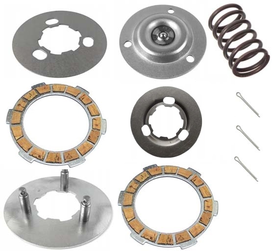 Zestaw naprawczy sprzęgła motorwery 2 biegowe Romet