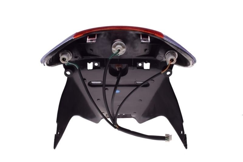 Lampa tył z błotnikiem qt-4 biały kierunkowskaz