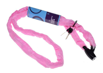 Zabezpieczenie łańcuch 5x1500 różowe