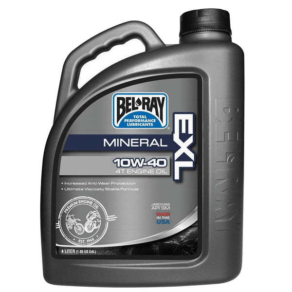 Olej Bel-Ray Exl Mineralny 4t 10w40 4 Litry