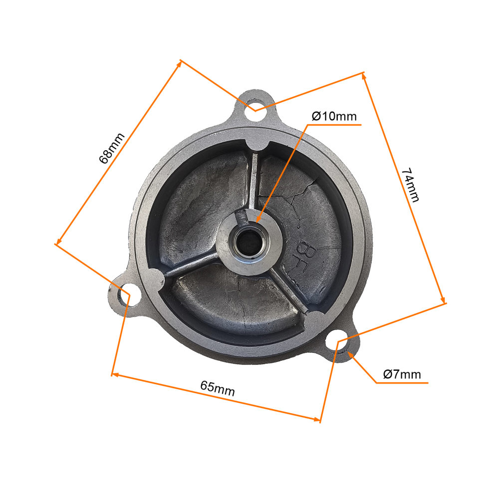 Pokrywa rozrusznika dekiel zębatki quad 200 250cc Bashan Shineray Loncin