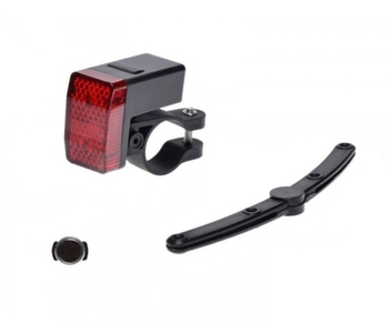 Lampa rowerowa tył tylna 2 led autonomiczna