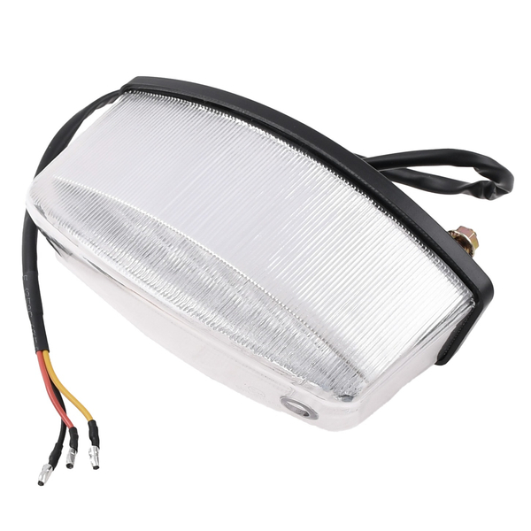 Lampa tylna uniwersalna Led biała V2 17x6cm Racing Force