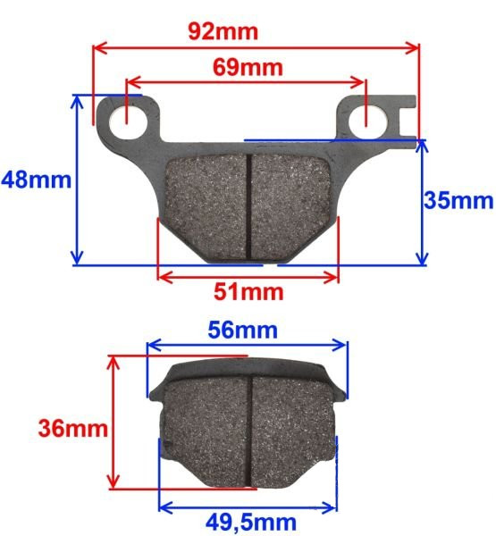 Klocki hamulcowe Junak 901 902 901 Sport