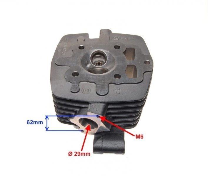 Głowica cylindra goła shineray xy125-10d