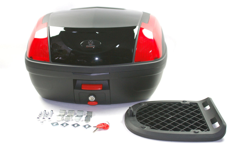 Kufer Moretti MR-889 46l czarny połysk odblask