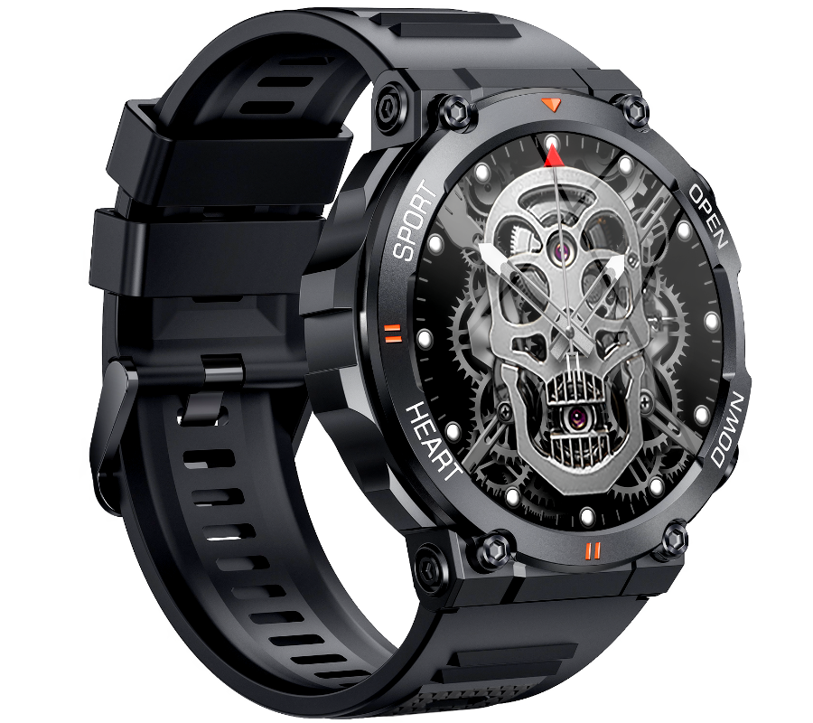 Smartwatch zegarek Rubicon RNCE95 czarny Bluetooth