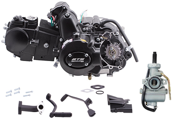Silnik 125cc BTS + gaźnik PZ22 4T Junak Romet Barton Zipp Benzer
