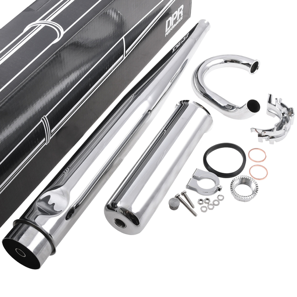 Tłumik chromowany 28mm AOA 2.5 Simson Enduro DPR Performance 2025 komplet