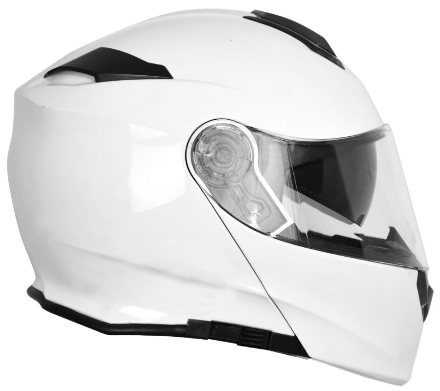 Kask DELTA BASIC SOLID Gloss White ORIGINE