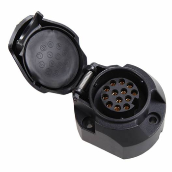 Gniazdo Przyczepy 13Pin Zasilanie 12V