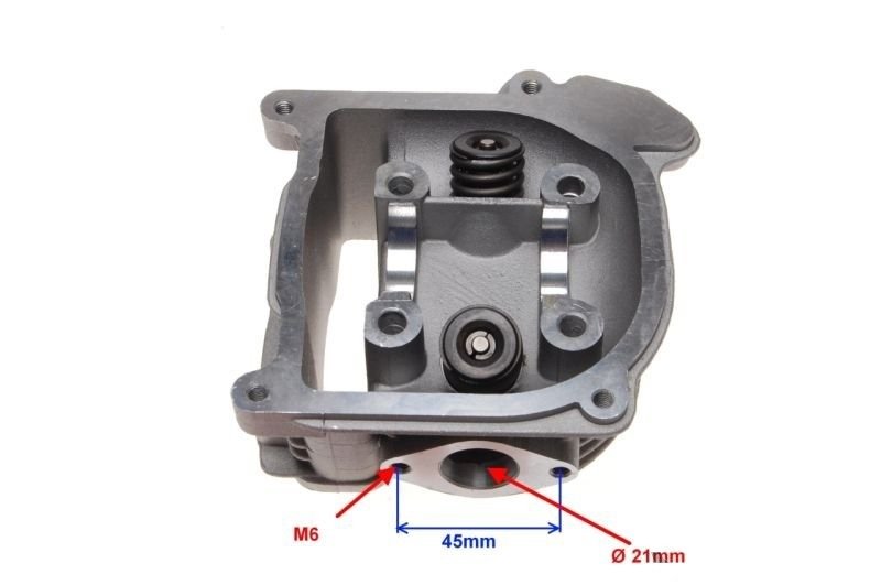 Głowica cylindra 4t duże zawory 80ccm gy6 50