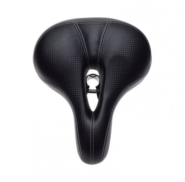 Siedzenie rowerowe na sprężynie czarne 245x200