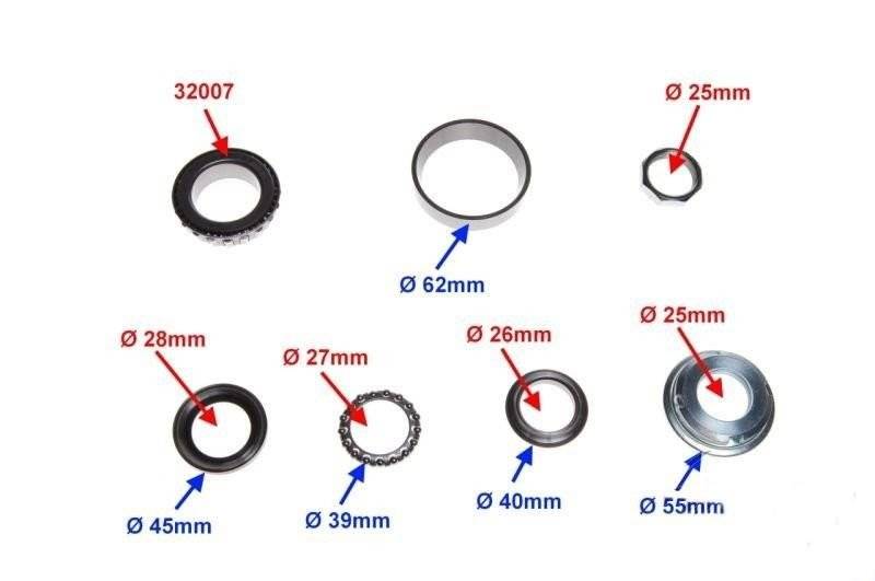 Łożyskowanie Kierownicy Zipp Zumico Router Barton