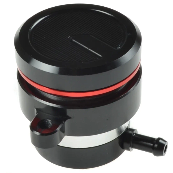 Zbiorniczek płynu hamulcowego uniwersalny aluminiowy czarny Racing Force