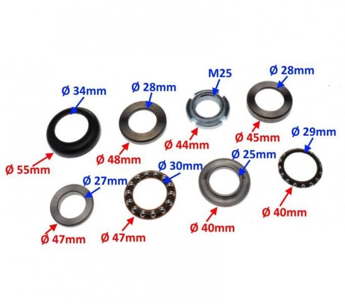 Łożyskowanie Kierownicy Junak 904 126 Romet ZXT