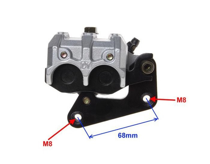 Zacisk hamulca przód tył skuter 4t schenke romet