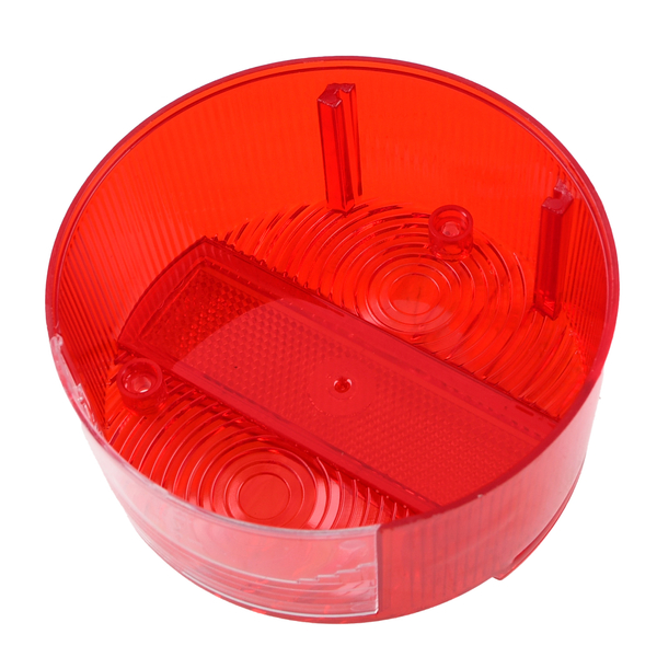 Klosz lampy tył czerwony okrągły homologacja Simson DPR Classic