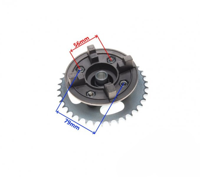 Zębatka piasta zabierak tył 38z 428 do SHINERAY XY125-10D KPL