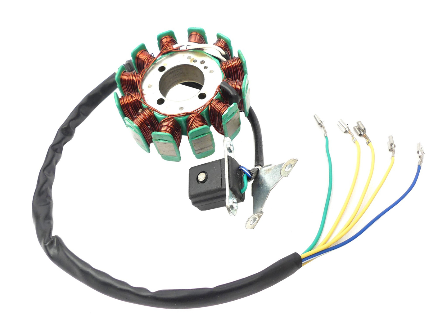 Stator iskrownik 12 cewek quad atv 200 250 5 kabli