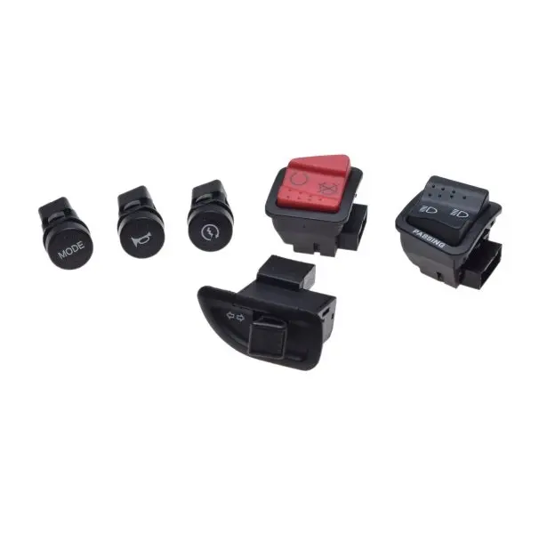 Zestaw przełączników kierownicy do skuterów Piaggio