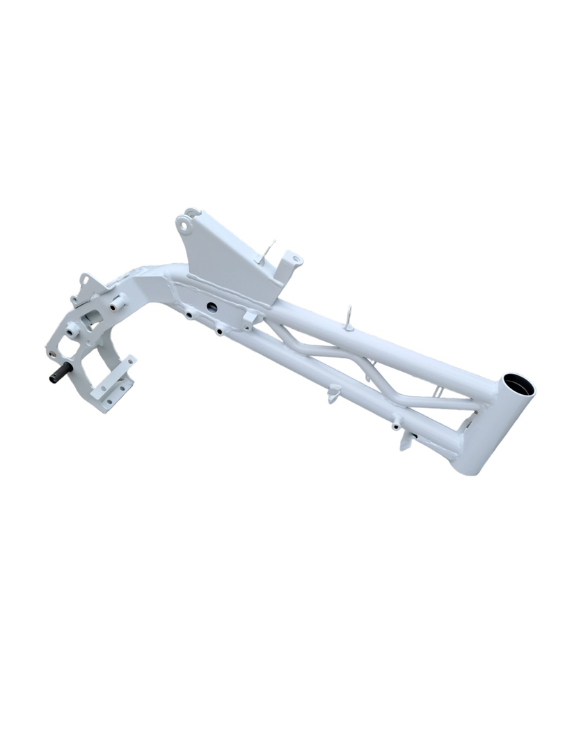 Rama cross pitbike MRF 120 RC biała solidna i trwała