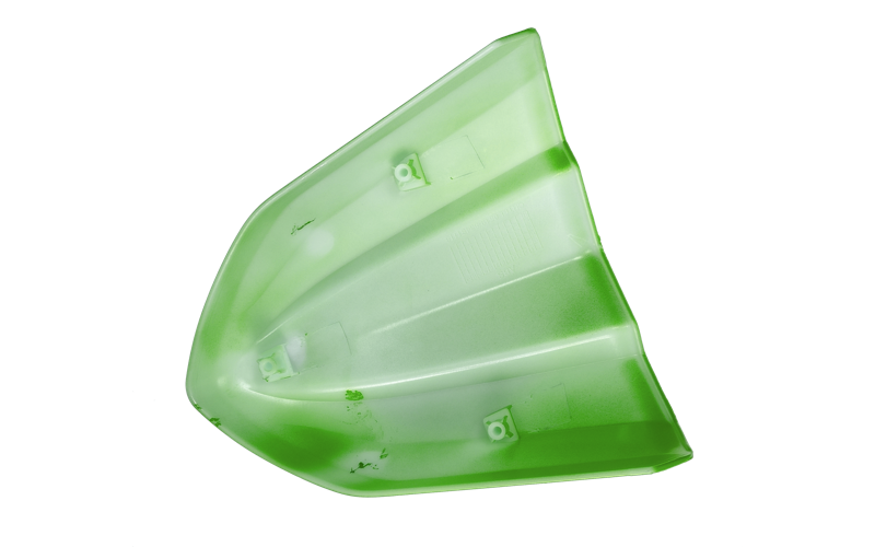 Obudowa górna reflektora (osłona licznika) zielona do motoroweru FR 2
