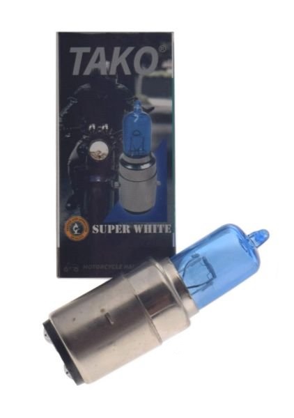 Żarówka 12V 35/35W H6 BA20D Super White