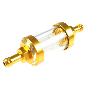 Filtr paliwa 7mm alu cnc złoty Racing Force