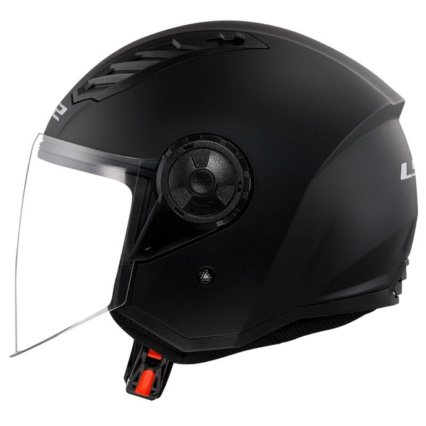 Kask otwarty LS2 OF616 AIRFLOW II SOLID MATT BLACK homologacja ECE 22.06