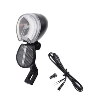 Lampa przód e-rower rower elektryczny 6v