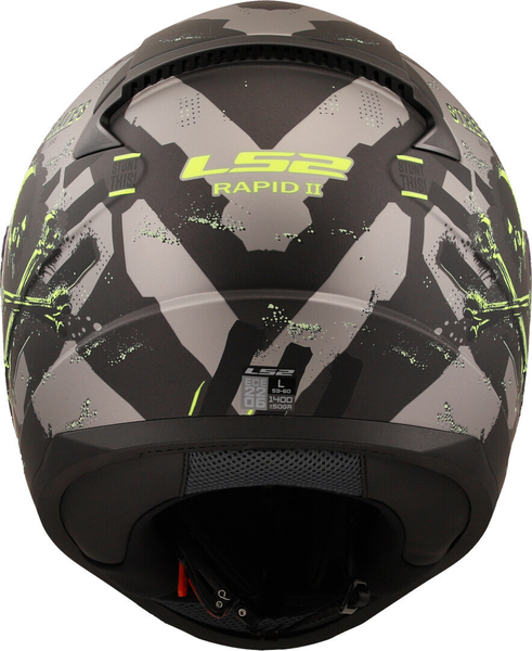 Kask integralny LS2 FF353 RAPID II PIRATES M.TITANIUM homologacja ECE 22.06